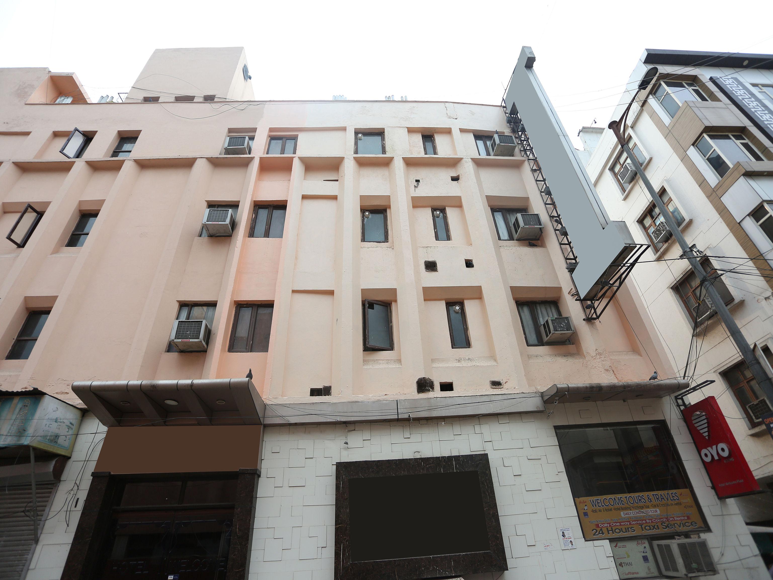 Fabexpress Welcome Palace Near New Delhi Railway Station Exterior foto